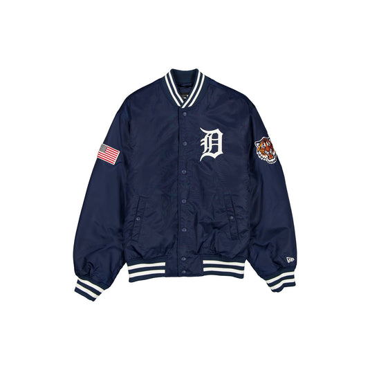 Detroit Tigers Authentic Navy Stadium Jacket - New Era Cap