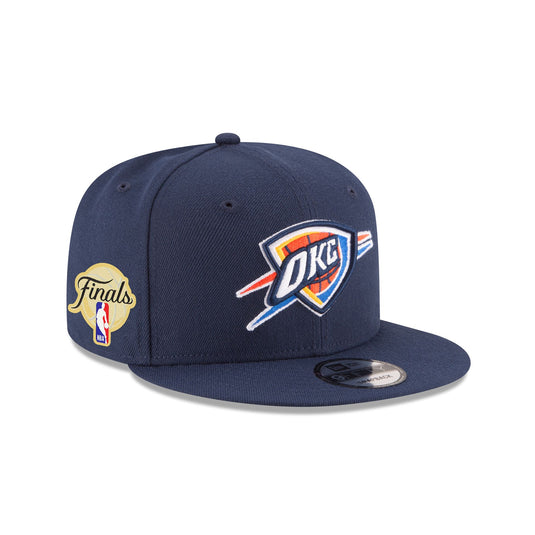 Oklahoma City Thunder 2025 NBA Finals Sidepatch 9FIFTY Snapback Hat - New Era Cap