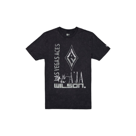 Las Vegas Aces A'ja Wilson Washed T-Shirt - New Era Cap