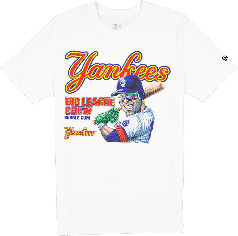 Big League Chew x New York Yankees White T-Shirt