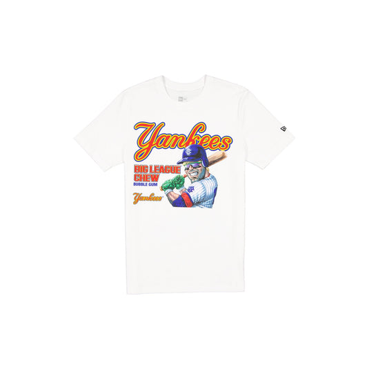 Big League Chew x New York Yankees White T-Shirt - New Era Cap