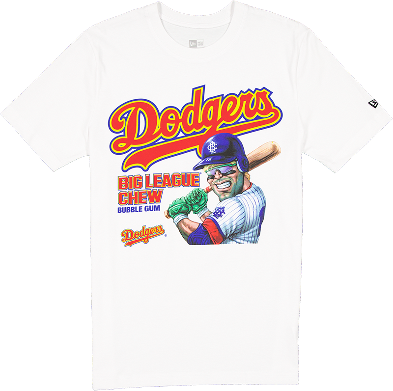 Big League Chew x Los Angeles Dodgers White T-Shirt