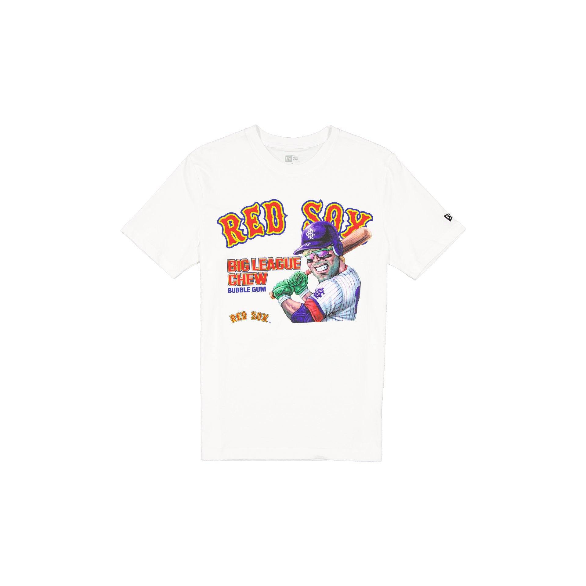 トップス F.C.R.B. MLB TOUR L/S B&W BIG LOGO TEE Big League Chew x Boston Red Sox White T-Shirt – New Era Cap