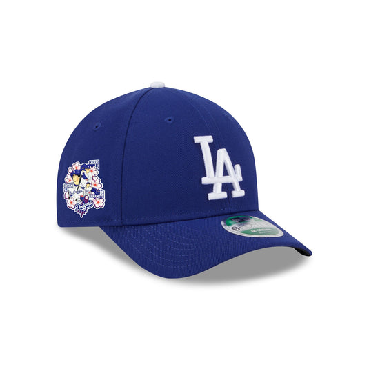 Los Angeles Dodgers Triple Player Side Patch 9FORTY M-Crown Snapback Hat - New Era Cap