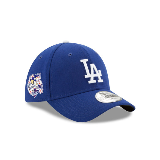 Los Angeles Dodgers Triple Player Side Patch 39THIRTY Stretch Fit Hat - New Era Cap