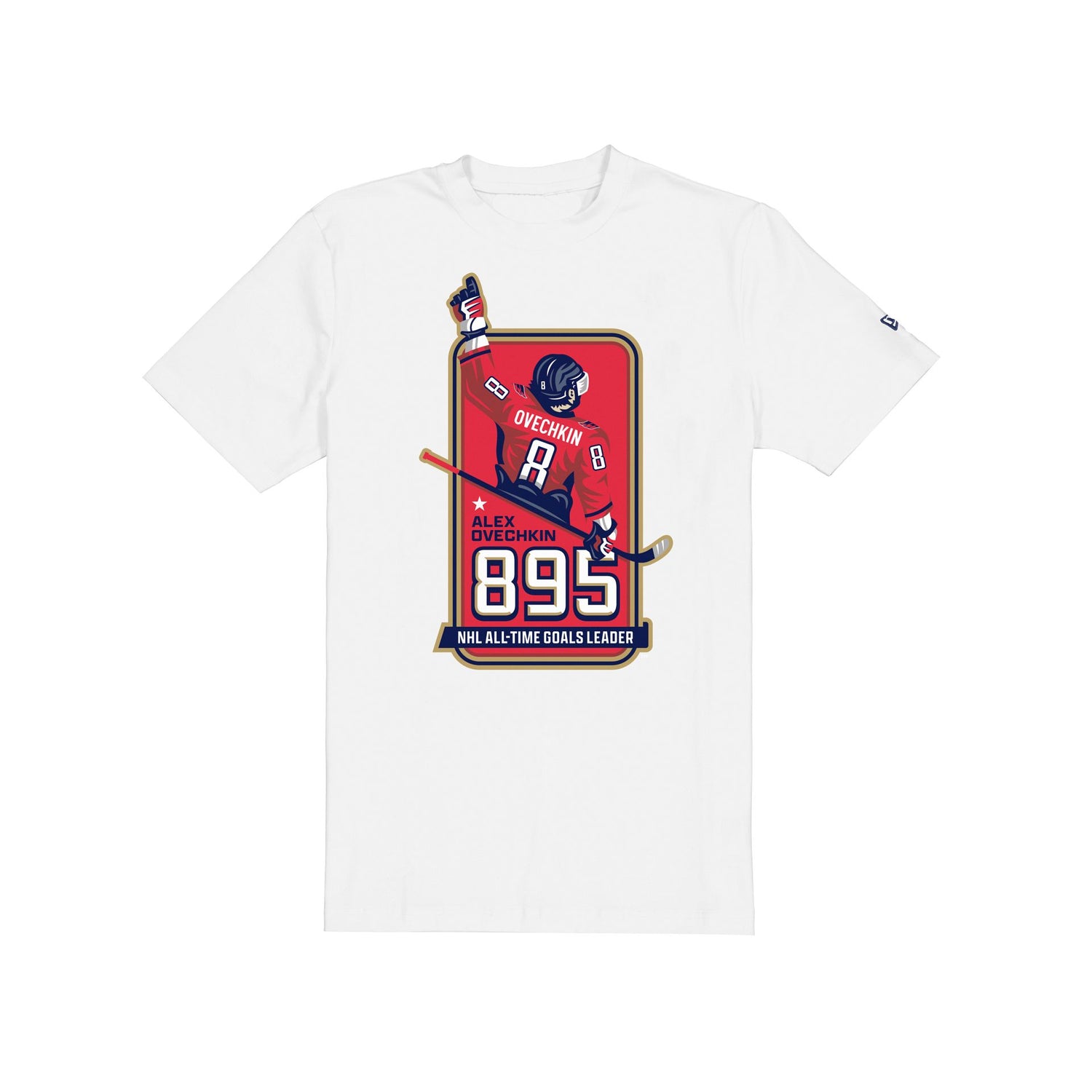 Washington Capitals Alex Ovechkin Goals Leader T-Shirt