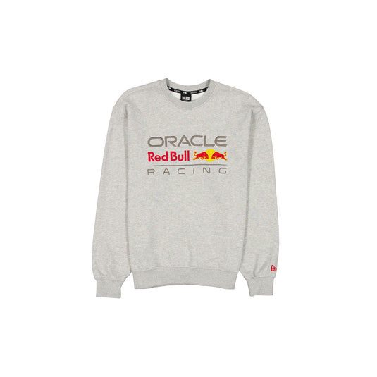 Oracle Red Bull Racing Basic Heather Gray Crewneck - New Era Cap