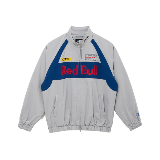 Oracle Red Bull Racing Heather Gray Track Jacket - New Era Cap