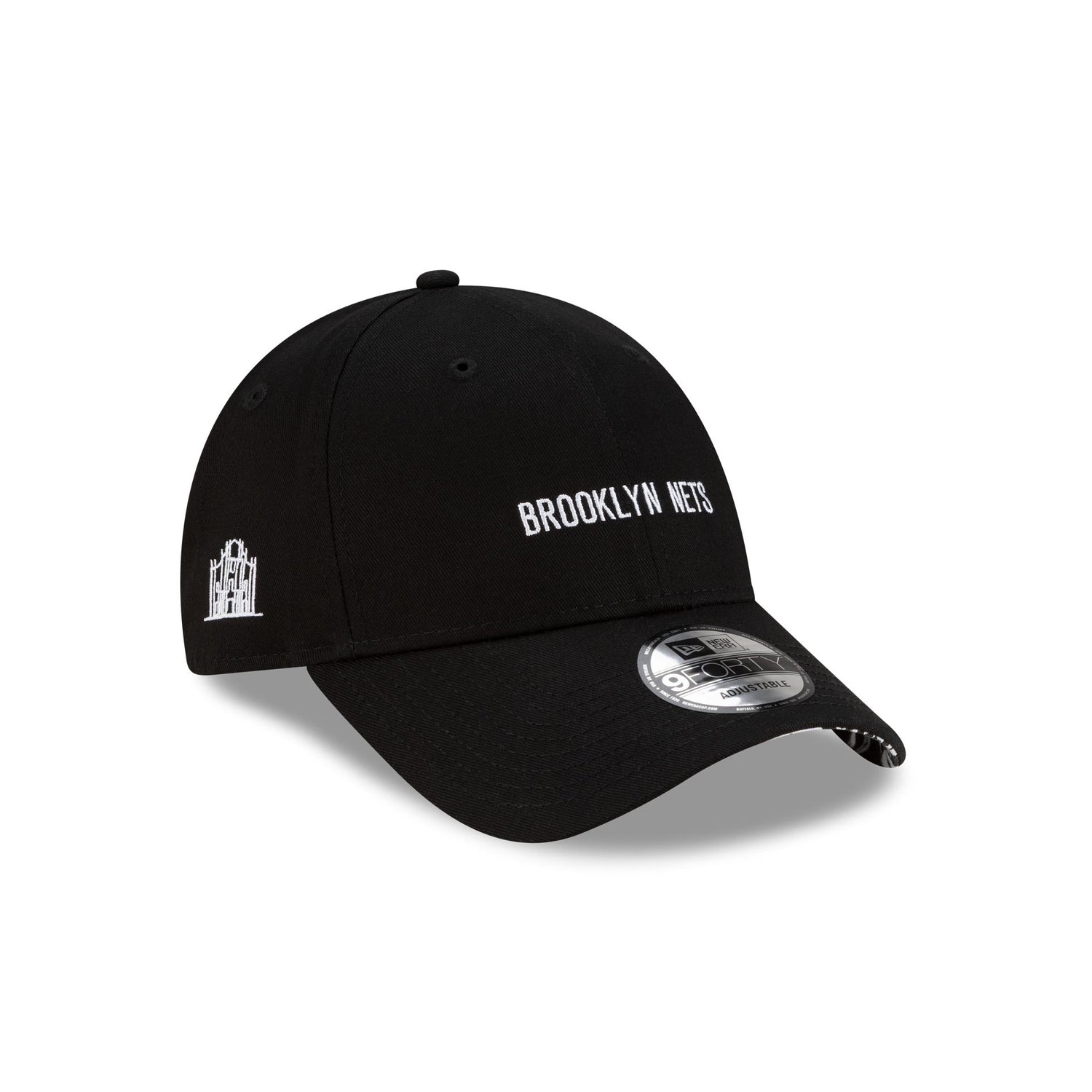 Brooklyn Nets China Games Black 9FORTY Adjustable Hat