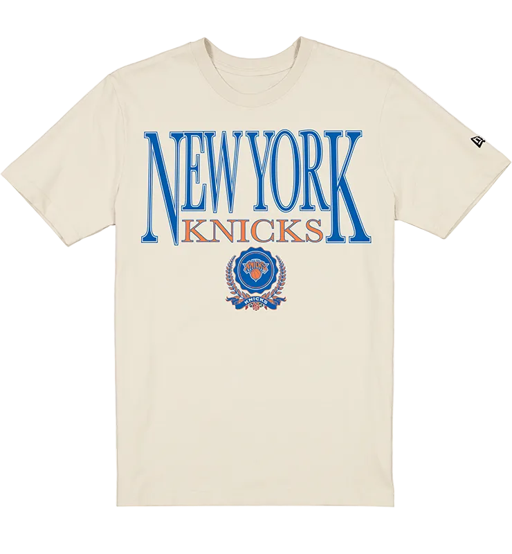 New York Knicks 2025 NBA Playoff Chrome T-Shirt