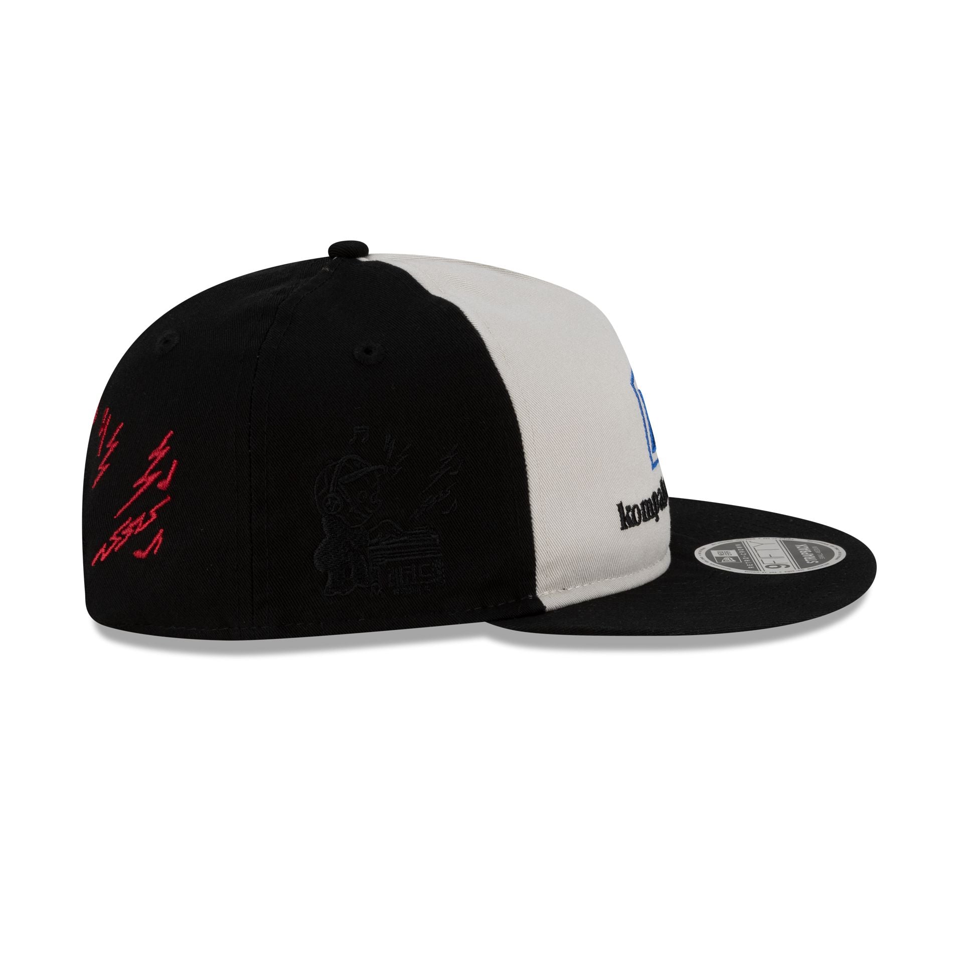 NEW ERA RC 9FIFTY Kompakt Record Bar 帽子 New Era Cap x Kompakt Record Bar Logo Retro Crown 9FIFTY Adjustable Ha