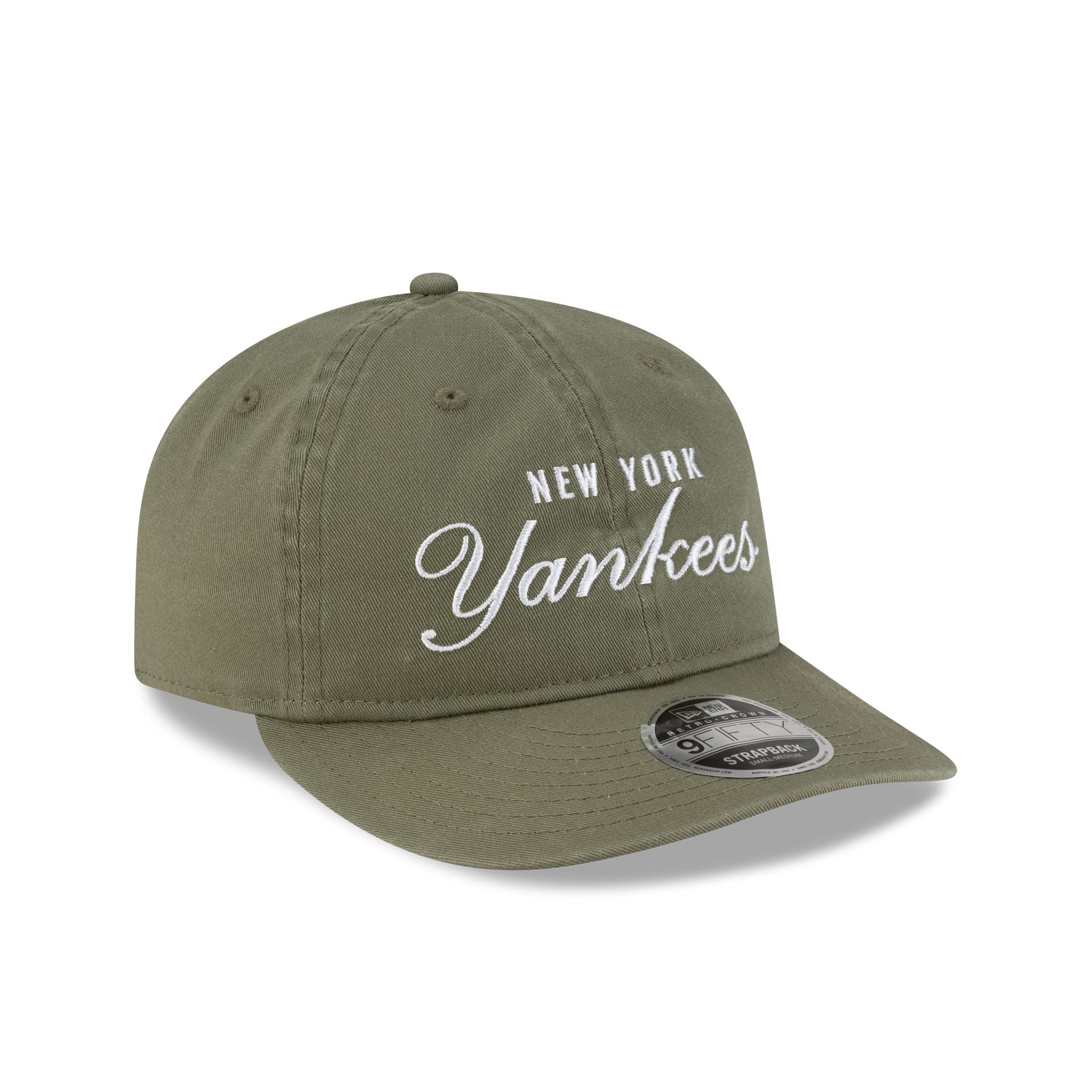 thisisneverthat® x New York Yankees Retro Crown 9FIFTY Adjustable Olive Hat