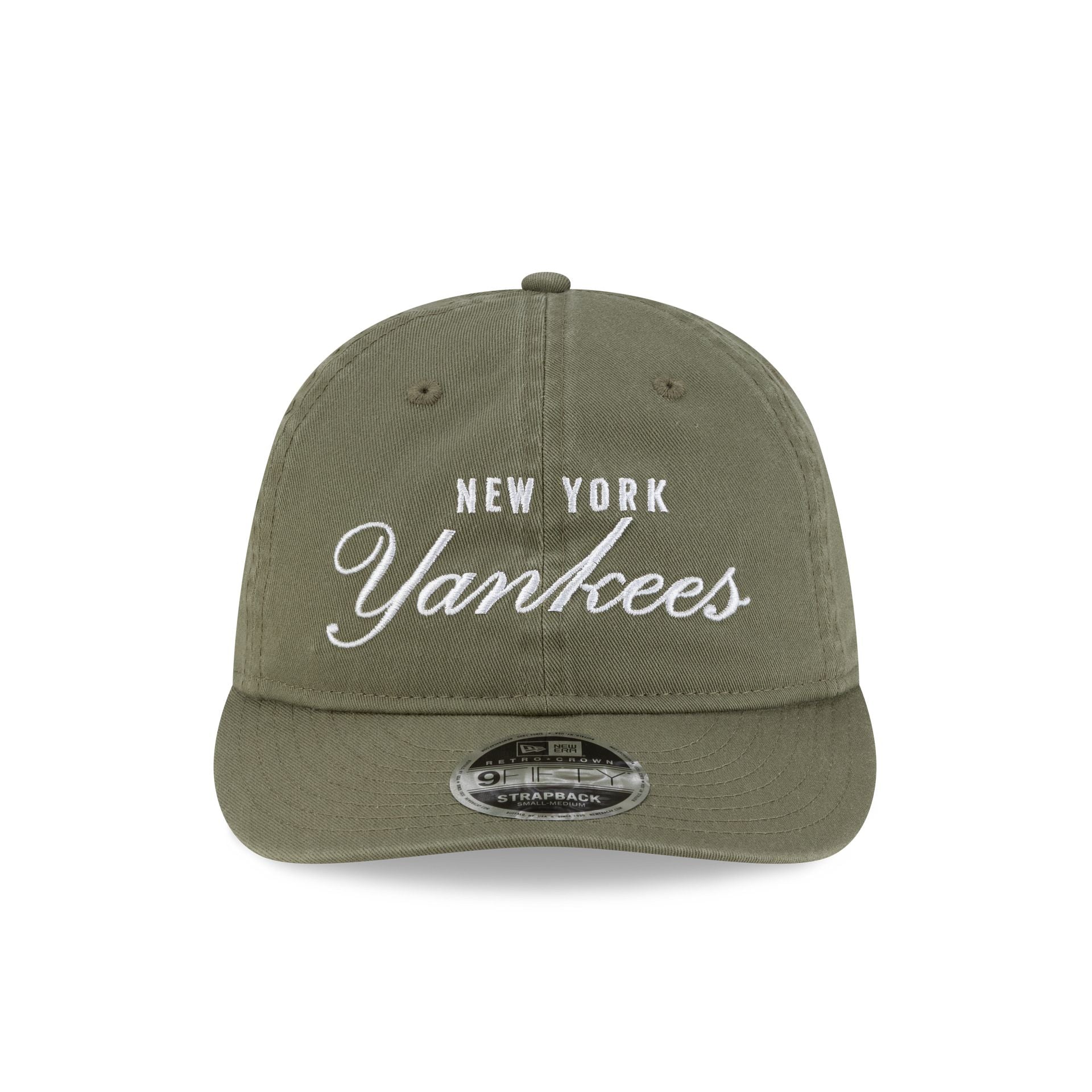 thisisneverthat® x New York Yankees Retro Crown 9FIFTY Adjustable Olive Hat