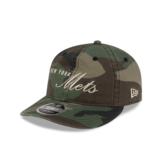 thisisneverthat® x New York Mets Retro Crown 9FIFTY Adjustable Camo Hat - New Era Cap
