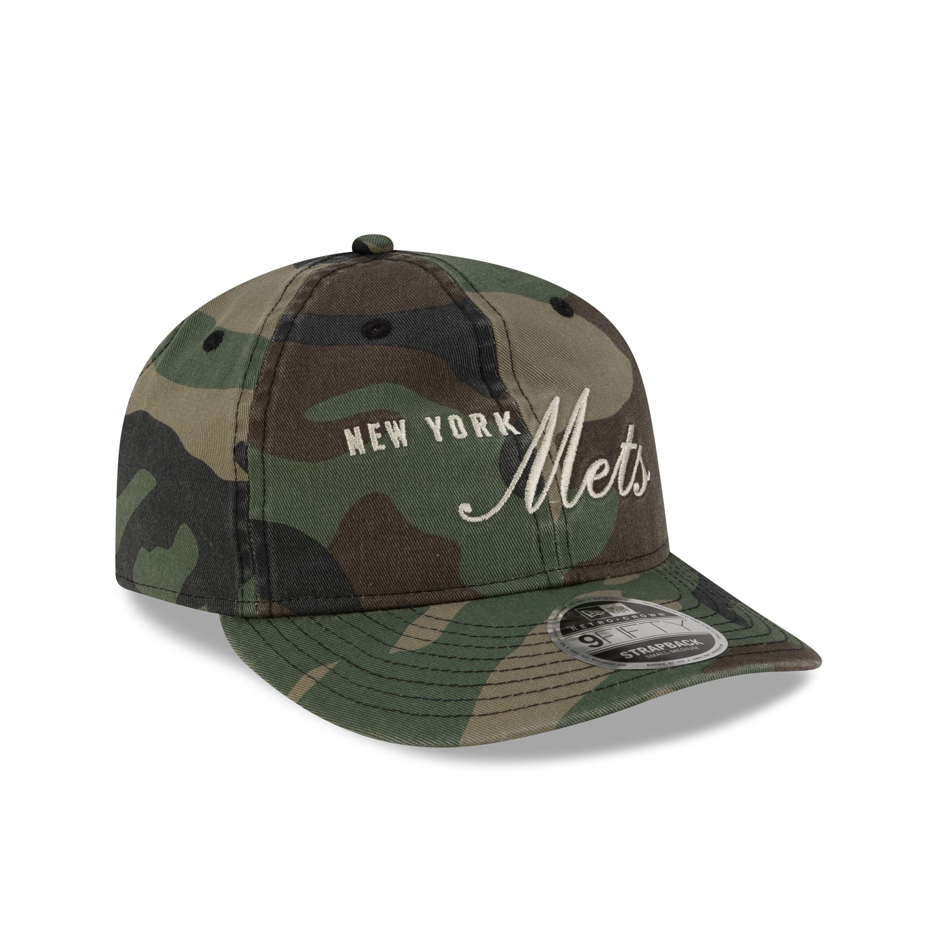 thisisneverthat® x New York Mets Retro Crown 9FIFTY Adjustable Camo Hat