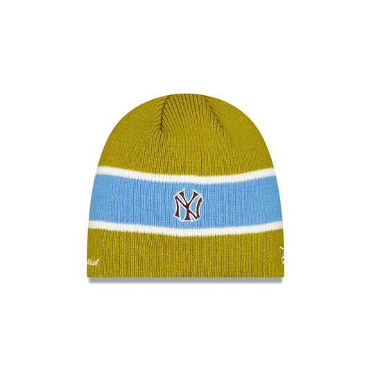 thisisneverthat® x New York Yankees Skull Knit Olive Hat - New Era Cap