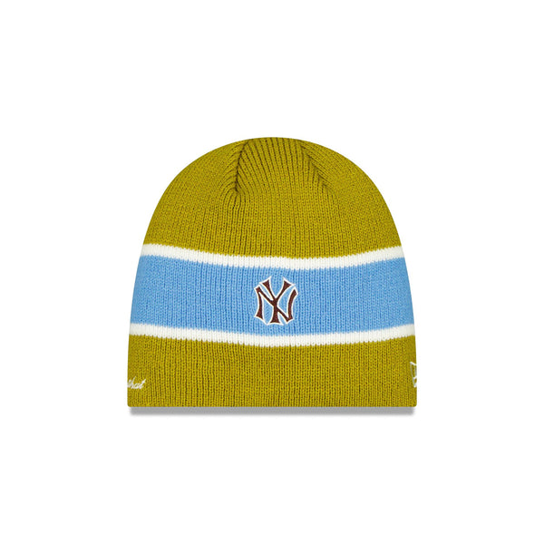 thisisneverthat® x New York Yankees Skull Knit Olive Hat – New Era Cap