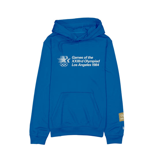 1984 Olympics Heritage Blue Hoodie - New Era Cap