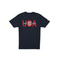 U.S. Soccer Men's National Team History Navy T-Shirt