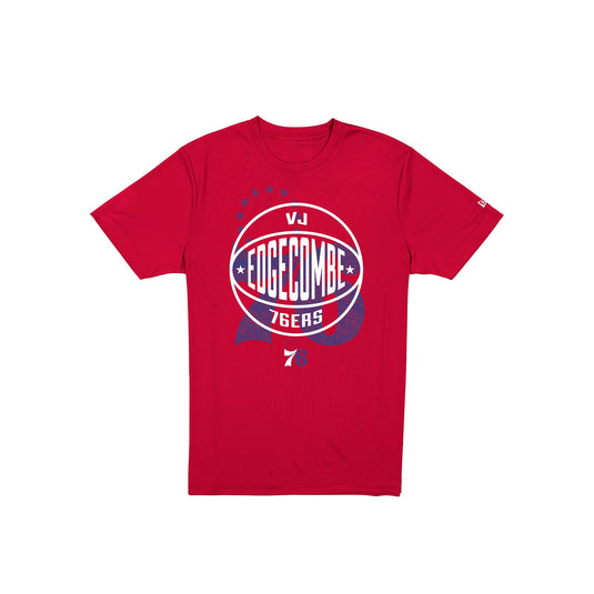 Philadelphia 76ers VJ Edgecombe T-Shirt - New Era Cap