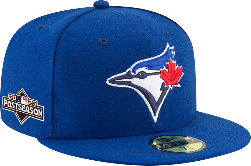 Toronto Blue Jays 2025 Postseason Side Patch 59FIFTY Fitted Hat