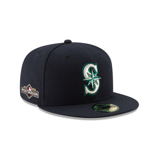 Seattle Mariners 2025 Postseason Side Patch 59FIFTY Fitted Hat - New Era Cap