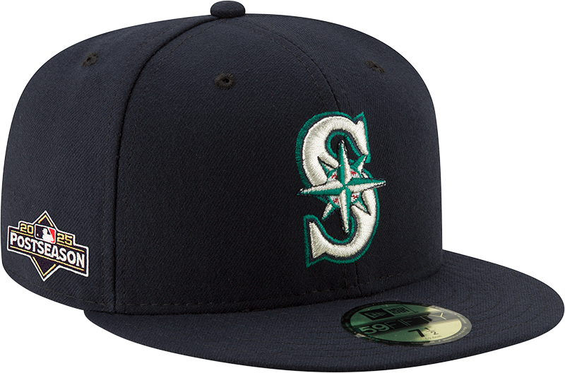 Seattle Mariners 2025 Postseason Side Patch 59FIFTY Fitted Hat