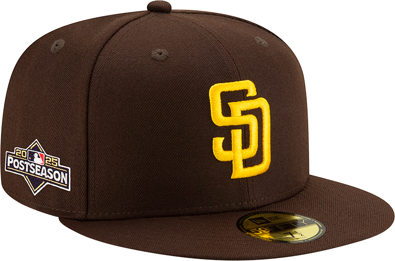 San Diego Padres 2025 Postseason Side Patch 59FIFTY Fitted Hat
