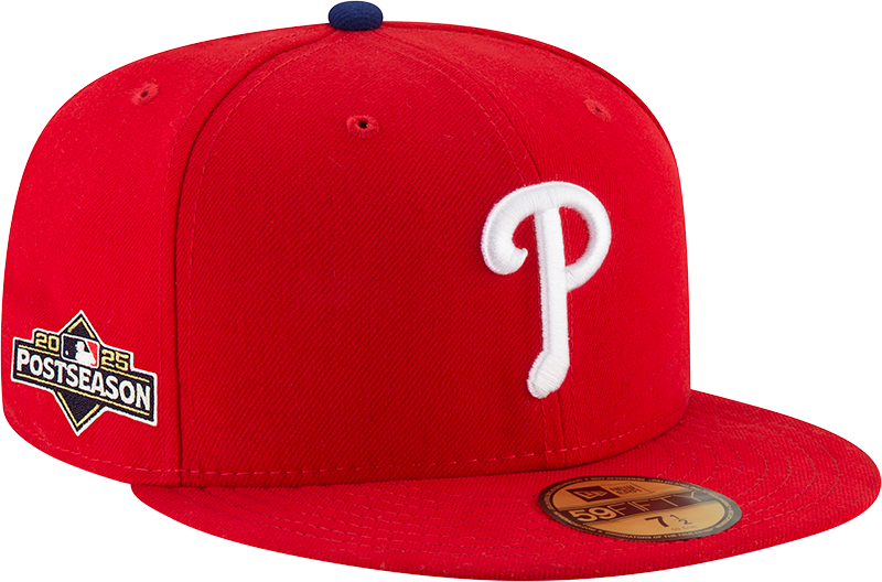 Philadelphia Phillies 2025 Postseason Side Patch 59FIFTY Fitted Hat