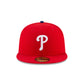 Philadelphia Phillies 2025 Postseason Side Patch 59FIFTY Fitted Hat
