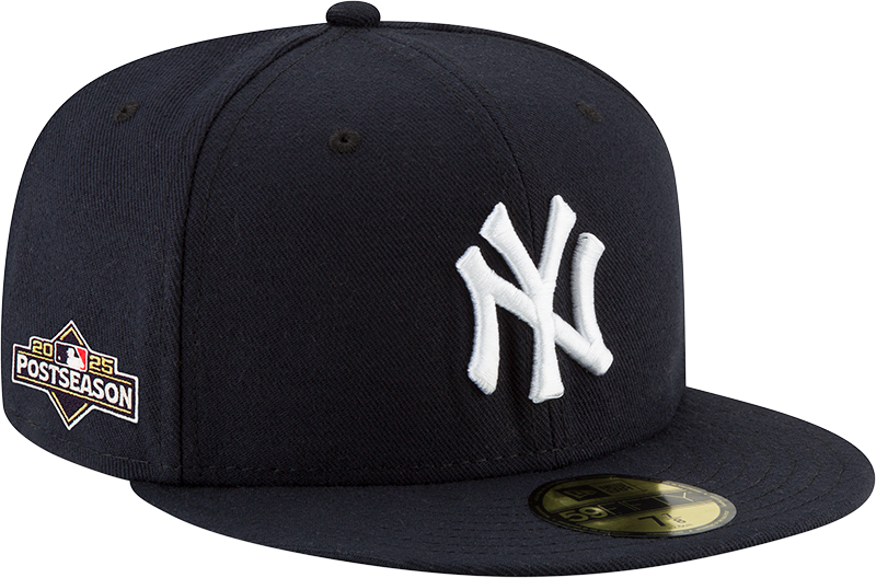 New York Yankees 2025 Postseason Side Patch 59FIFTY Fitted Hat
