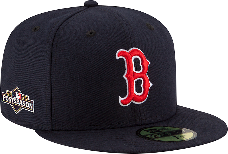 Boston Red Sox 2025 Postseason Side Patch 59FIFTY Fitted Hat