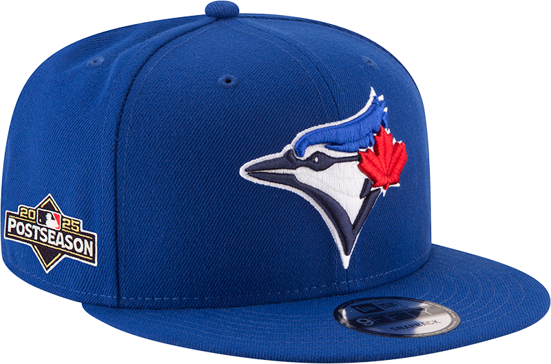 Toronto Blue Jays 2025 Postseason Side Patch 9FIFTY Snapback Hat