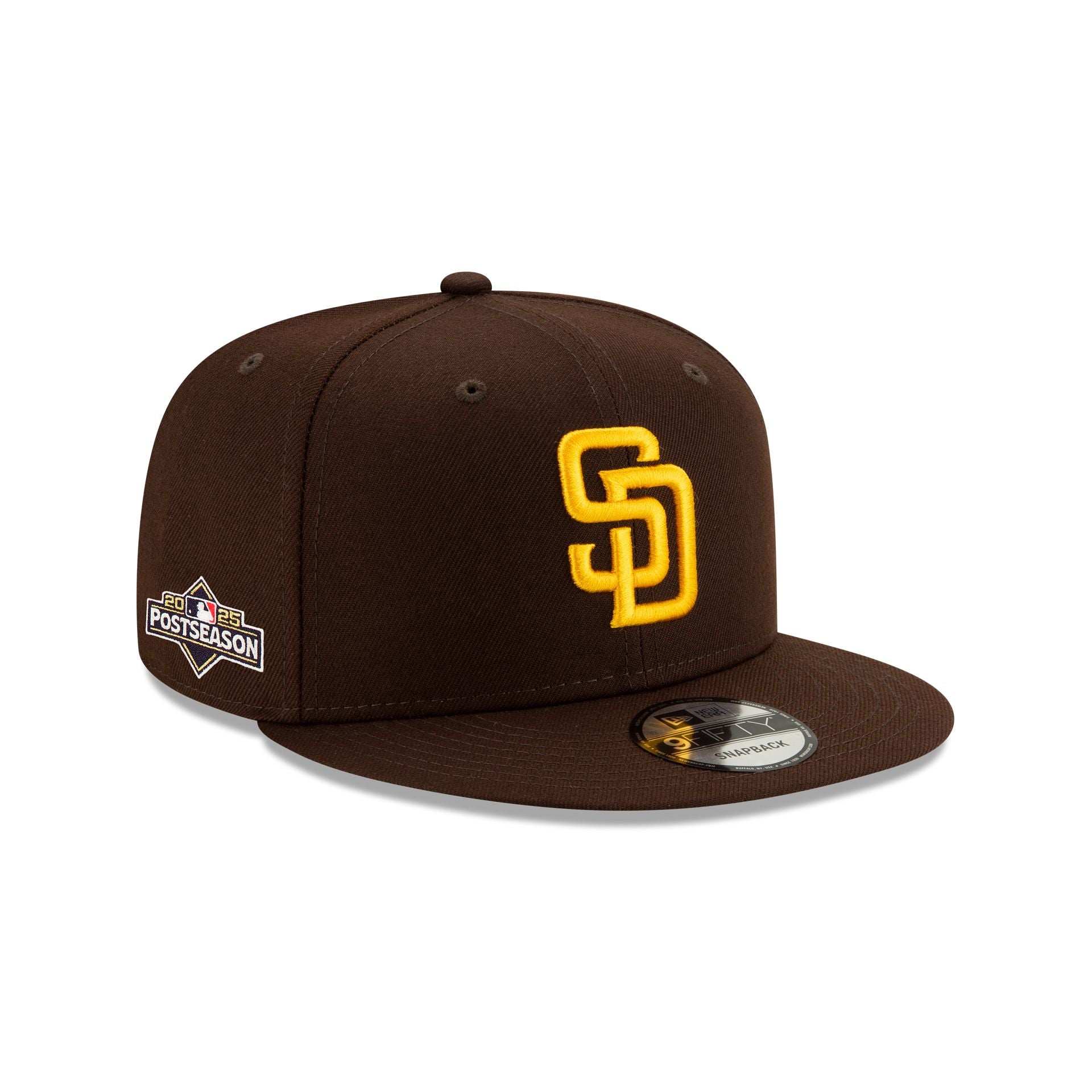 San Diego Padres 2025 Postseason Side Patch 9FIFTY Snapback Hat