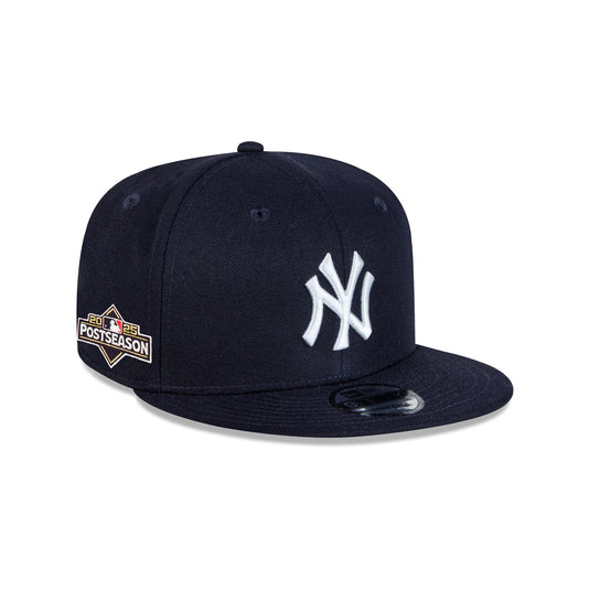 New York Yankees 2025 Postseason Side Patch 9FIFTY Snapback Hat - New Era Cap