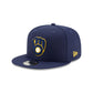 Milwaukee Brewers 2025 Postseason Side Patch 9FIFTY Snapback Hat