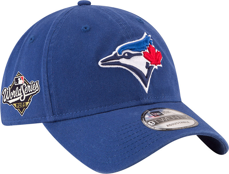 Toronto Blue Jays 2025 World Series Side Patch 9TWENTY Adjustable Hat