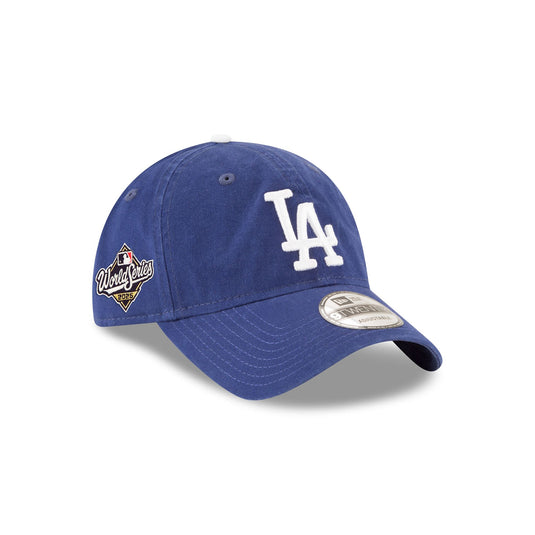 Los Angeles Dodgers 2025 World Series Side Patch 9TWENTY Adjustable Hat - New Era Cap
