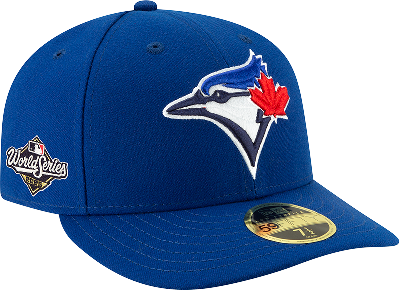 Toronto Blue Jays 2025 World Series Side Patch Low Profile 59FIFTY Fitted Hat