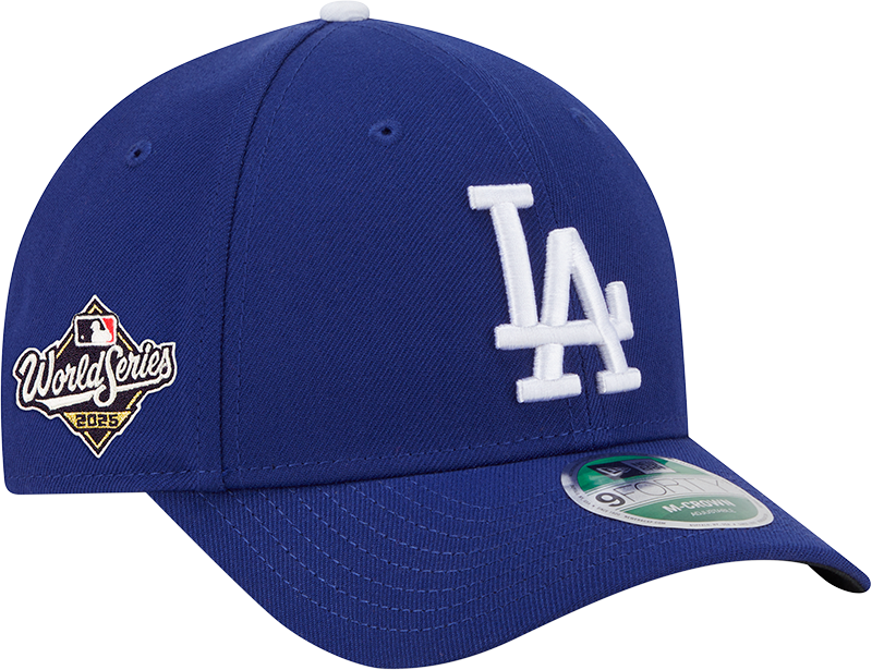 Los Angeles Dodgers 2025 World Series Side Patch 9FORTY M-Crown Snapback Hat