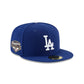 Los Angeles Dodgers 2025 World Series Champions Side Patch 59FIFTY Fitted Hat