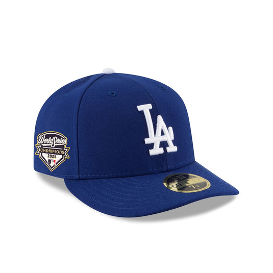 Los Angeles Dodgers 2025 World Series Champions Side Patch Low Profile 59FIFTY Fitted Hat - New Era Cap