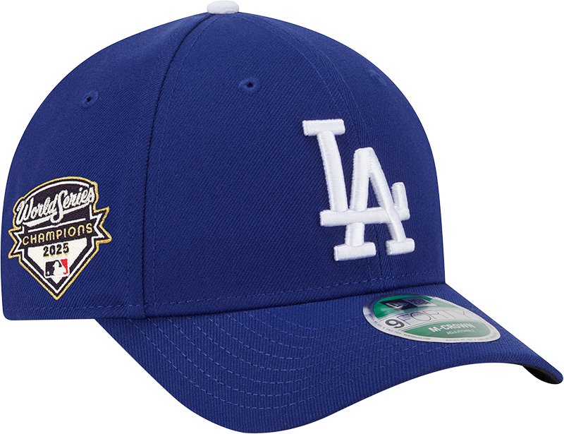 Los Angeles Dodgers 2025 World Series Champions Side Patch 9FORTY M-Crown Snapback Hat