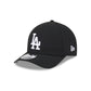 Los Angeles Dodgers 2025 World Series Champions Black & White 9FORTY M-Crown Snapback Hat