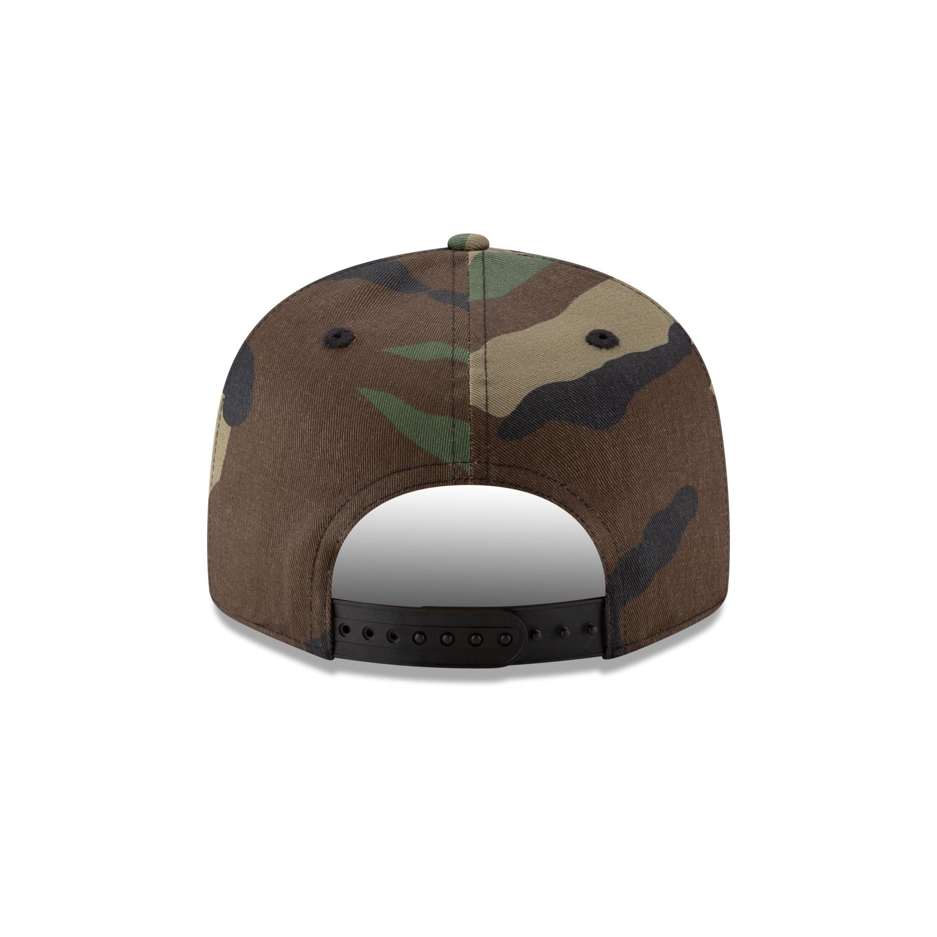 New Era 9Fifty Snapback LA Dodgers Cap – Camouflage Krone, Schwarzes Logo, Verstellbar