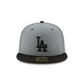 Los Angeles Dodgers 2025 World Series Champions Storm Gray 59FIFTY Fitted Hat