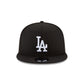 Los Angeles Dodgers 2025 World Series Champions Black & White 9FIFTY Snapback Hat