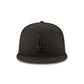 Los Angeles Dodgers 2025 World Series Champions Black on Black 9FIFTY Snapback Hat