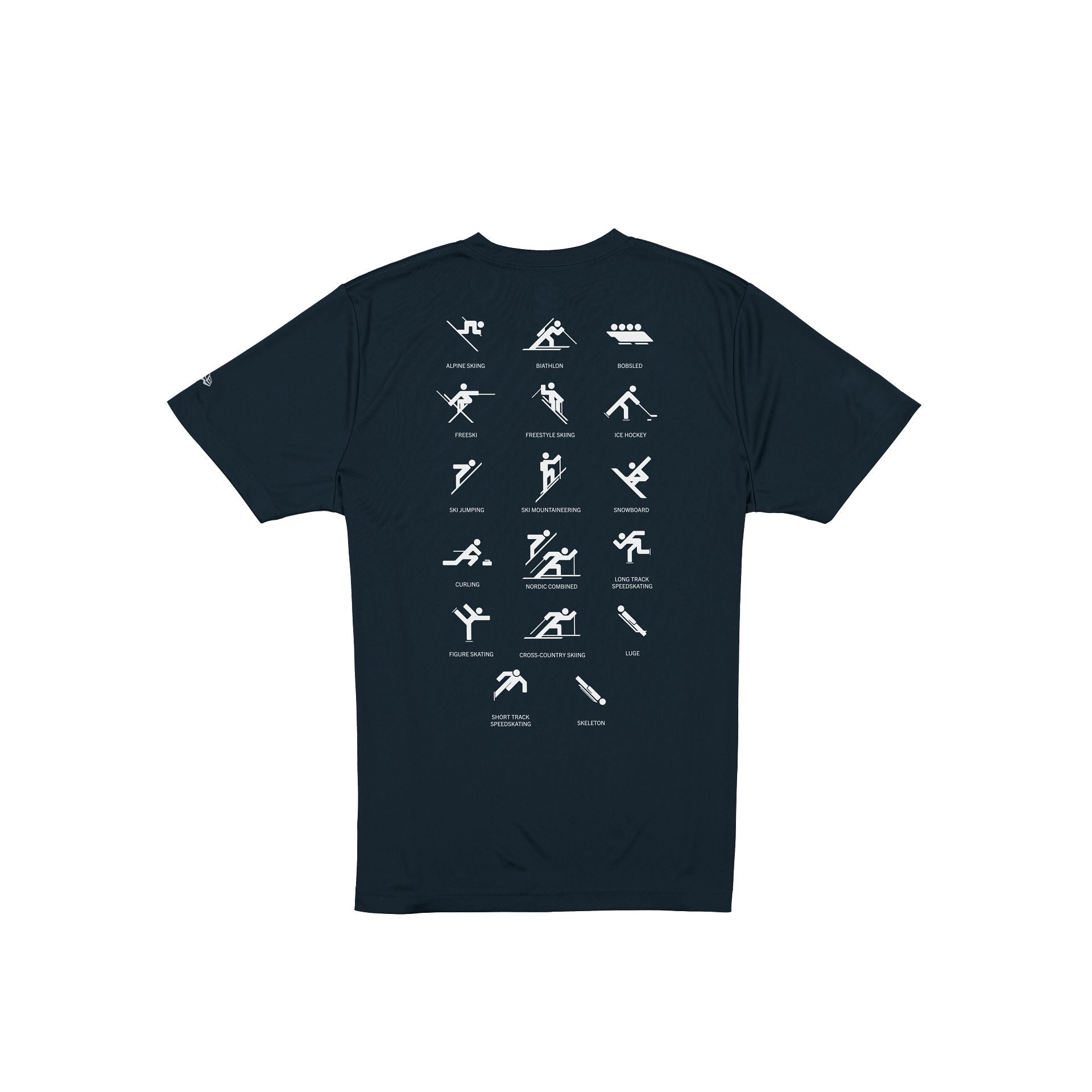 Team USA Winter Olympics Pictogram Navy T-Shirt
