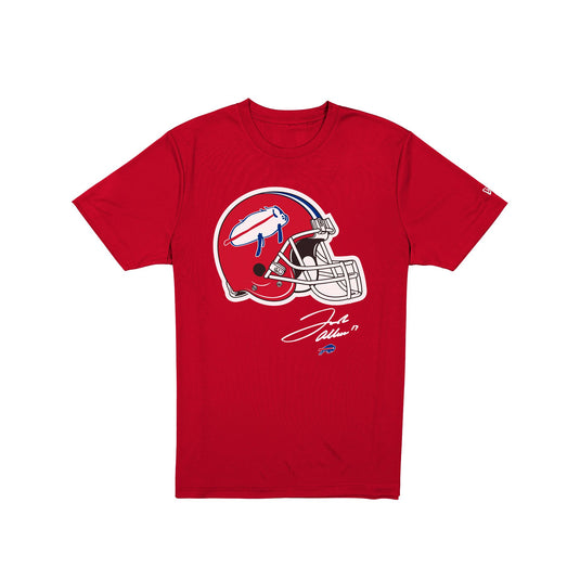 Buffalo Bills Billustration Red T-Shirt - New Era Cap